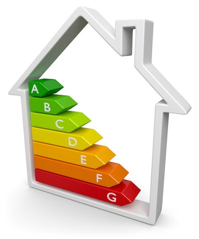 Haus Energieeffizienz Rahmen seitlich